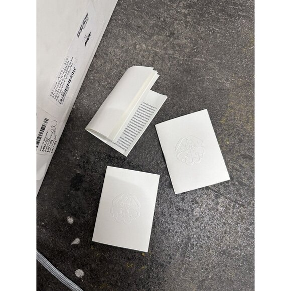 Alexander McQueen Metallic Mid Ankle Sneakers Silver & White Booties - Picture 8 of 9